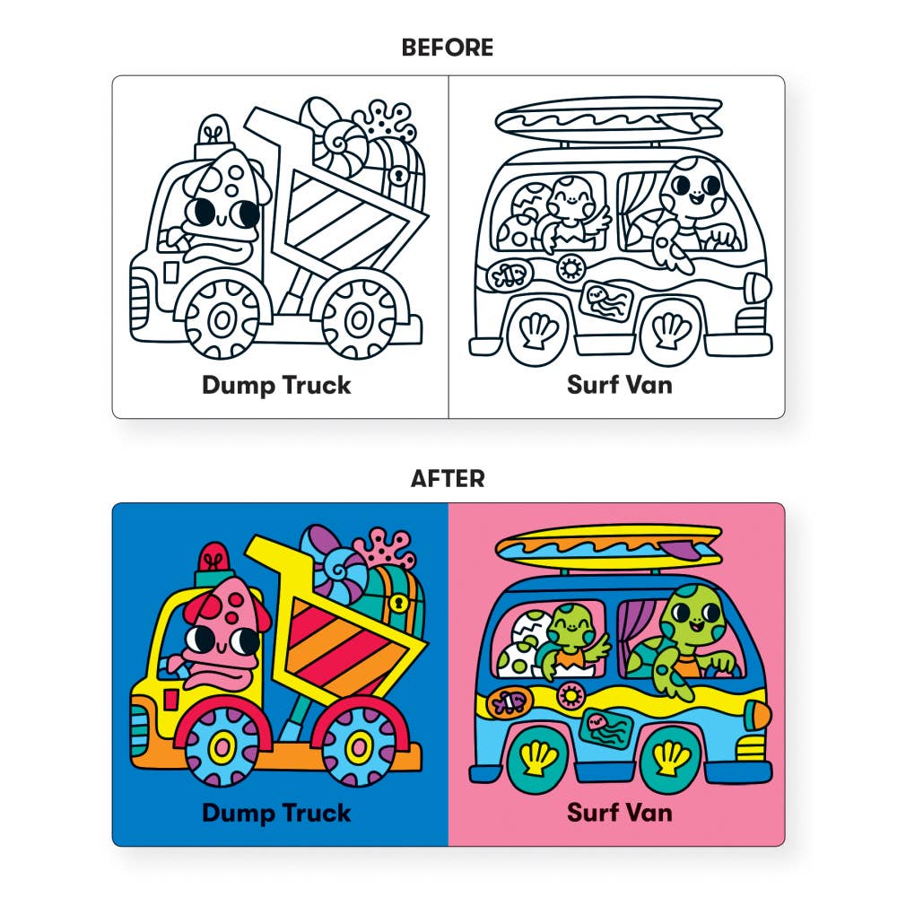 Mudpuppy Magic Bath Book - Marine Life