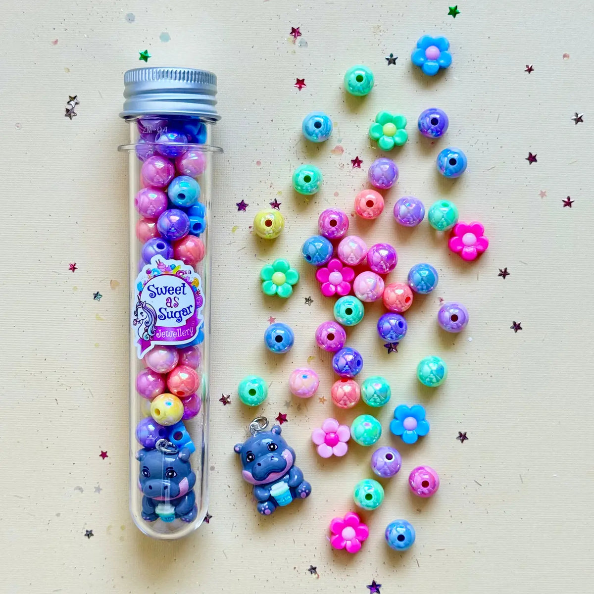 Hippo Test Tube Jewellery Making Kit