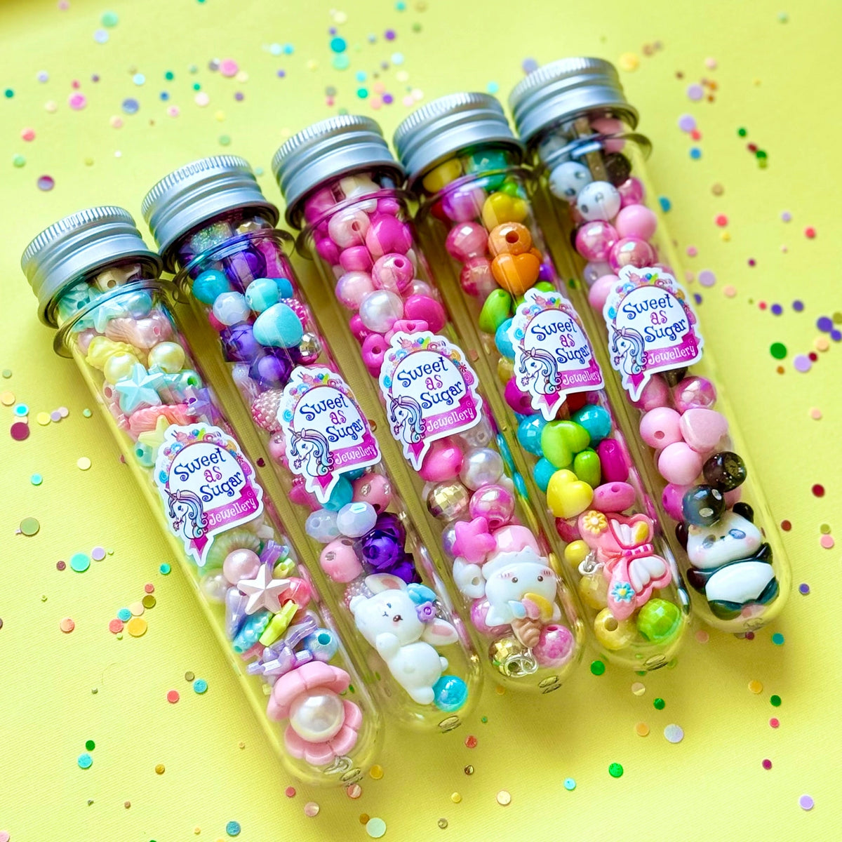 Ice Cream Test Tube Jewellery Making Kit