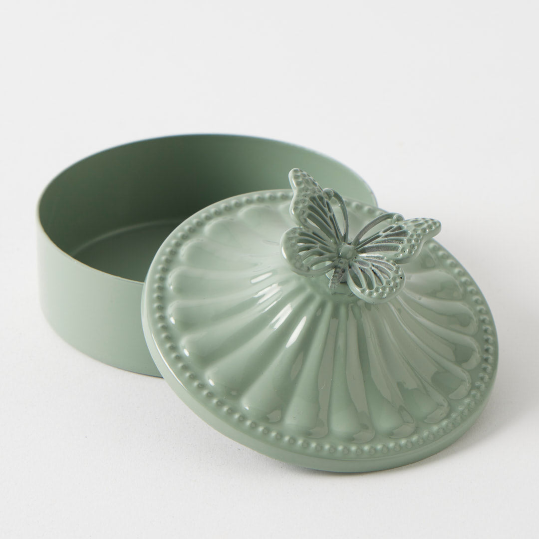 Nature’s Harmony Trinket Box – Sage