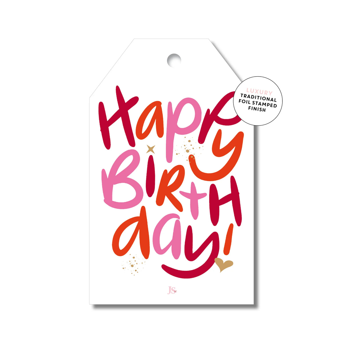 Gift Tag - Big Bold Birthday