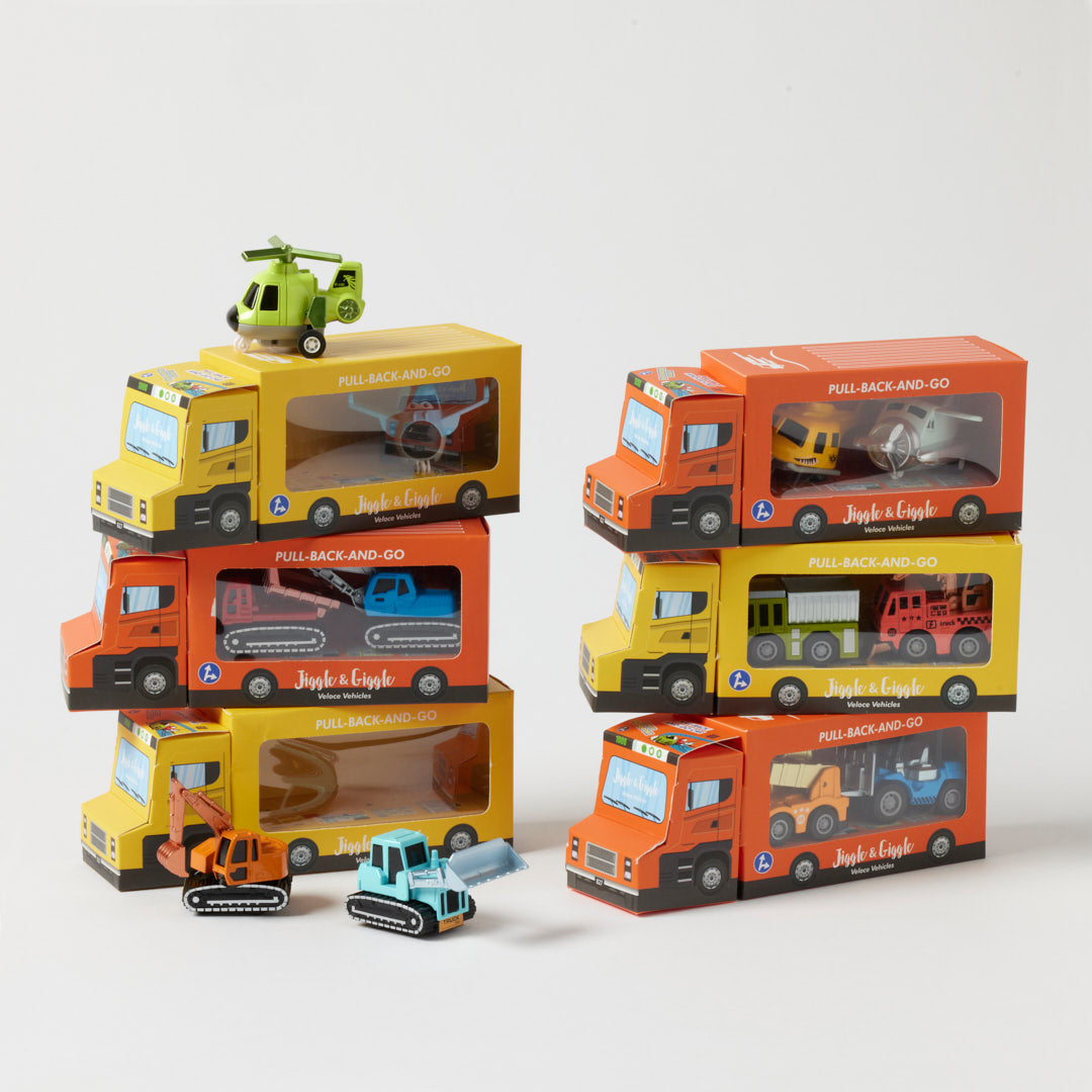 Pullback Toy Vehicles - set 2