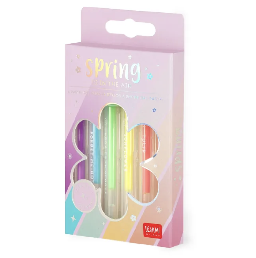 Mini Pastel Gel Pens (set of 6) - Spring is in the Air
