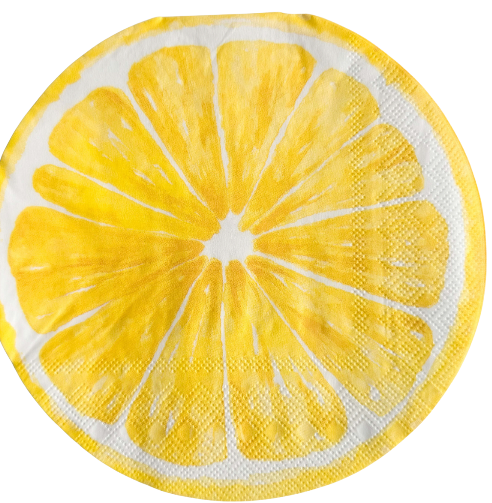 Lemon Napkins Yellow