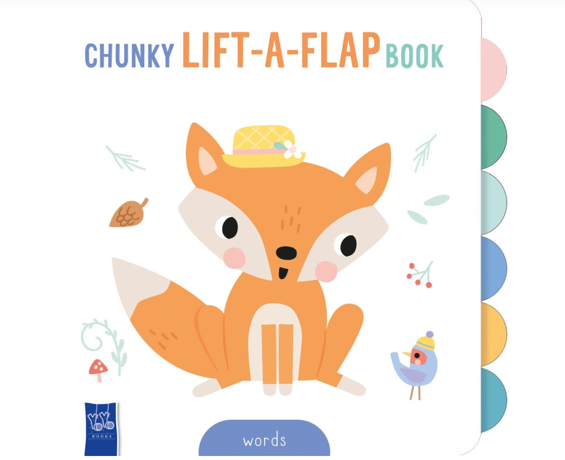 Chunky Lift-A-Flap Book - Words