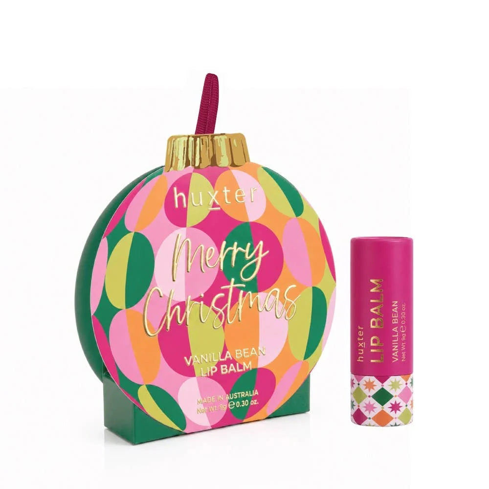Hanging Lip Balm Bauble - Circles - Vanilla Bean