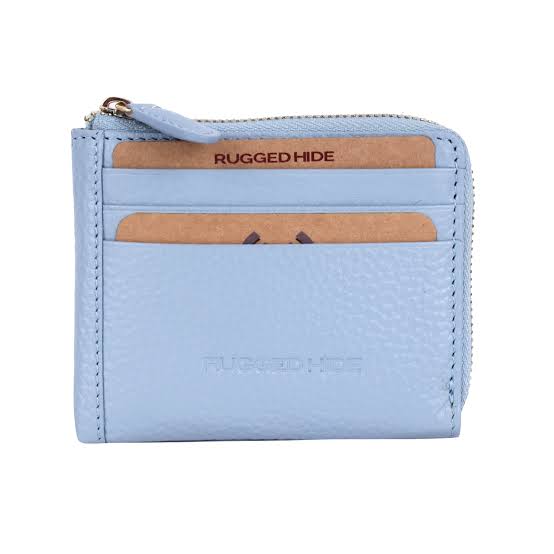 Ladies Wallet - Augusta Leather (Powder Blue)