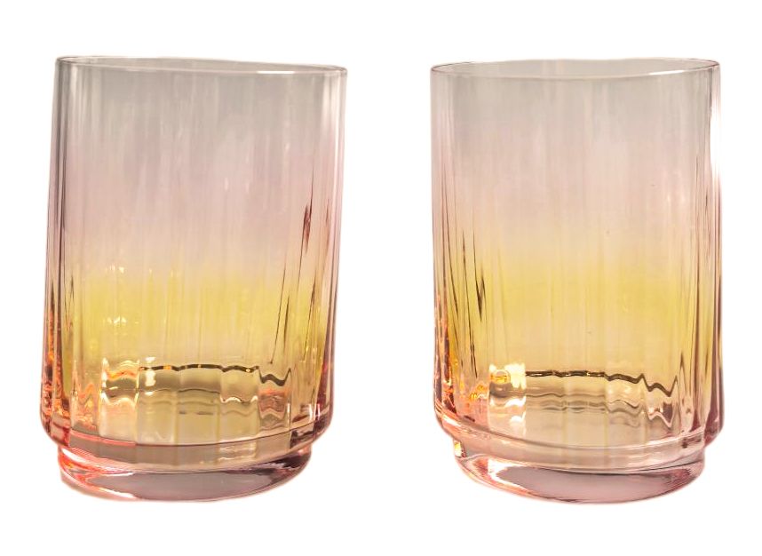 Harper Tumbler Pink 11cm S/2