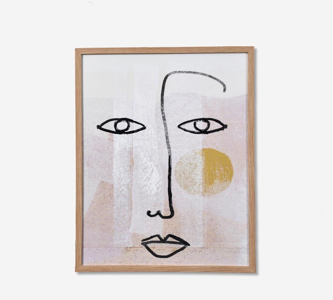 The Face Wall Decor (40x50cm)