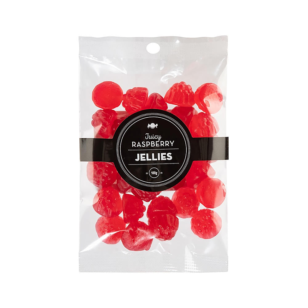 Mini Juicy Raspberries 100g