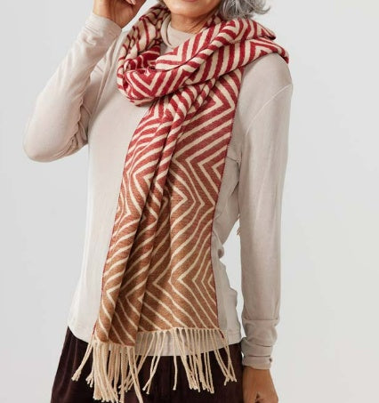 Inverness Scarf - Berry