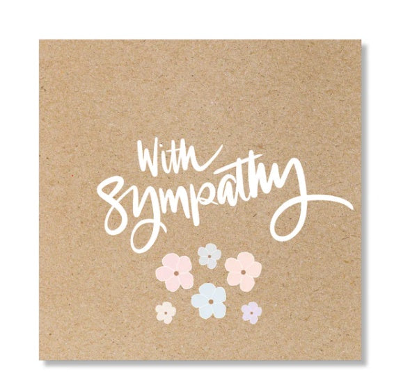 Card - With Sympathy