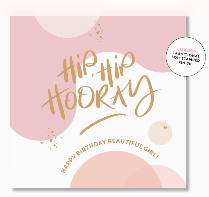 Card - HIP HIP HOORAY