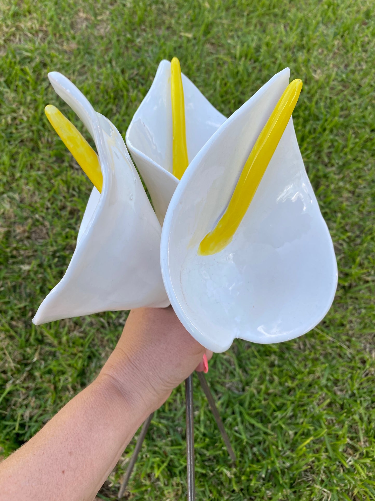 Ceramic Flowers - Lillies Large