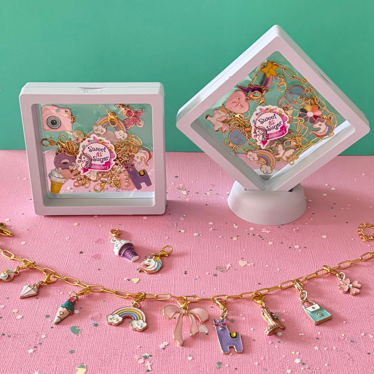 DIY Necklace Kit With Enamel Charms