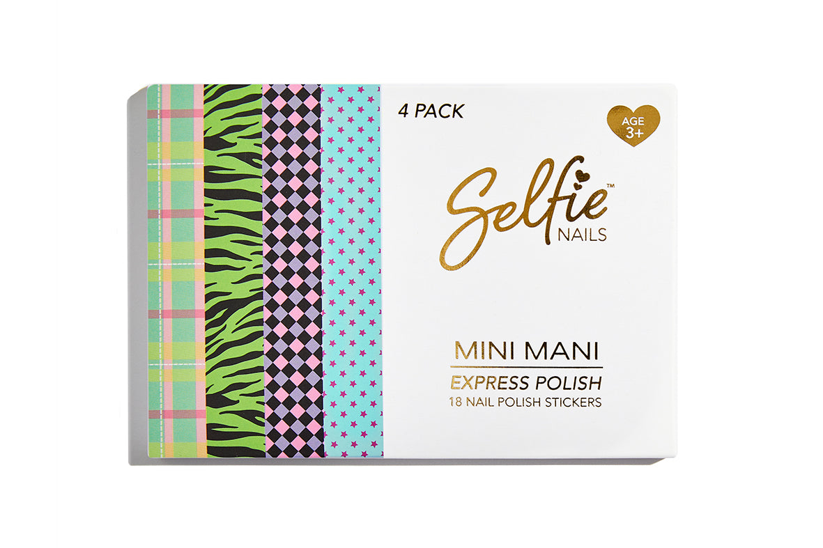 Selfie Nails - Mini Mani Pack (4 pack)