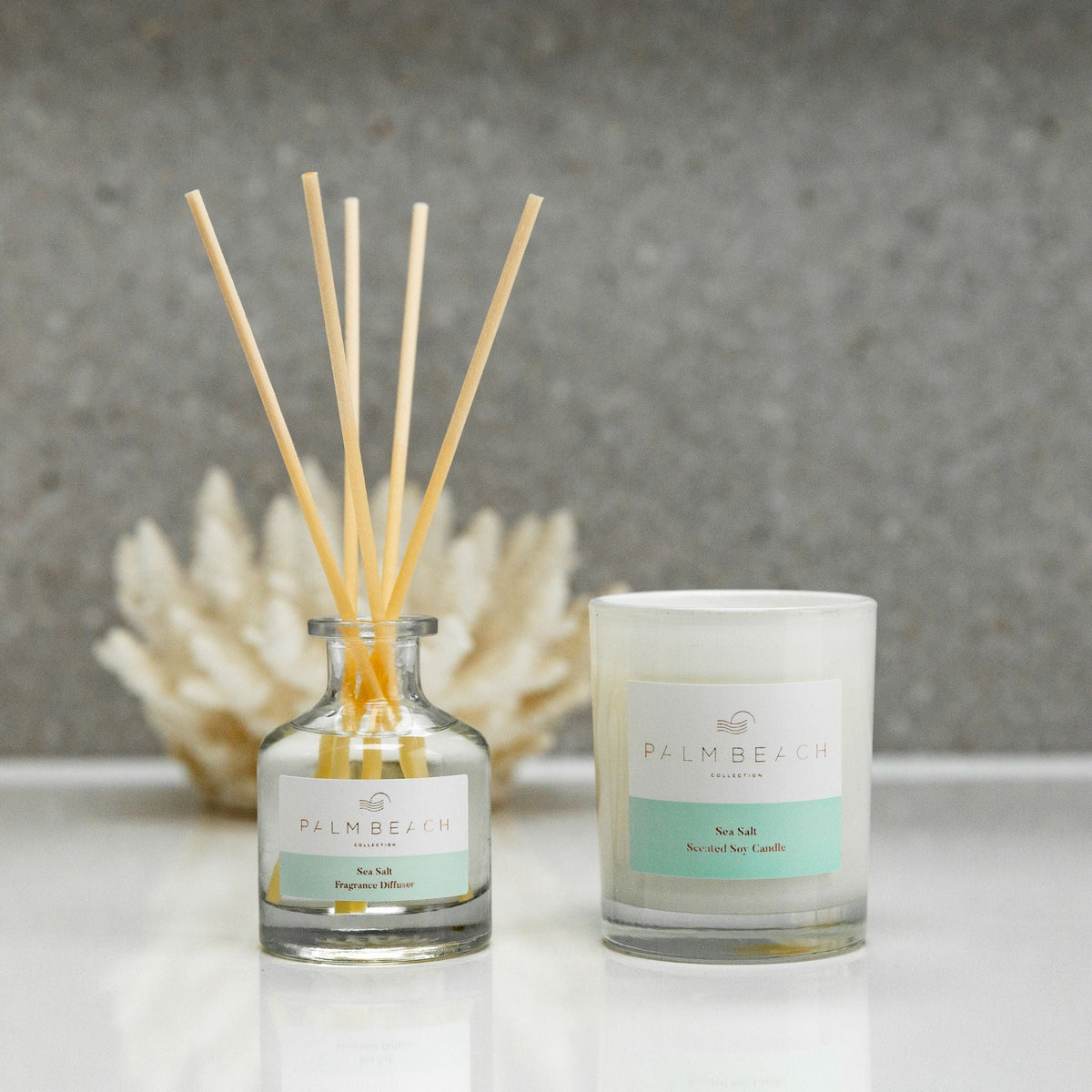 Mini Candle & Diffuser Set - Sea Salt
