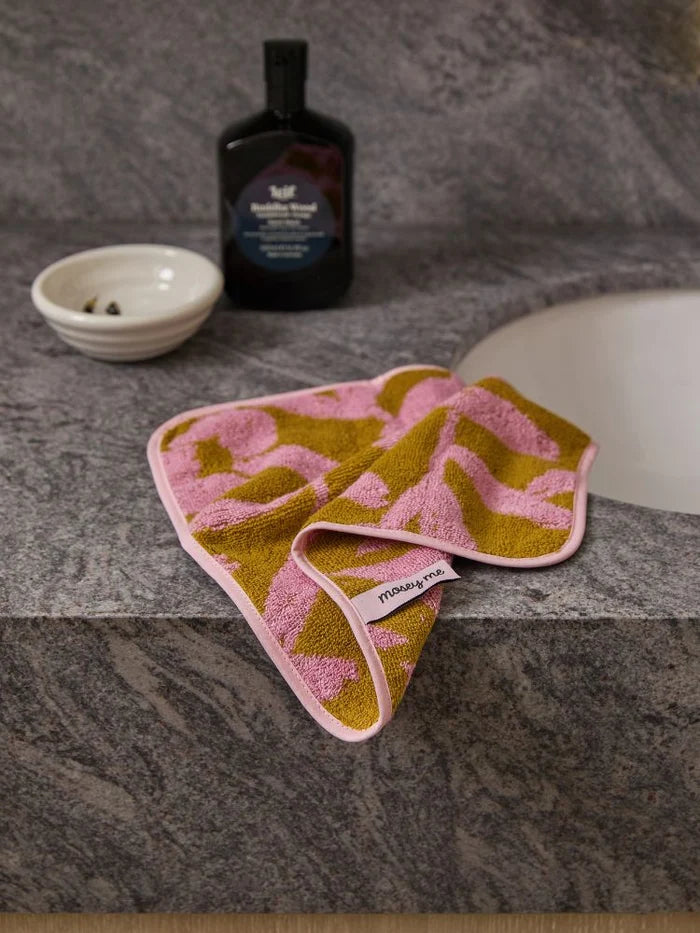 Abstract Face Washer - 2 pack