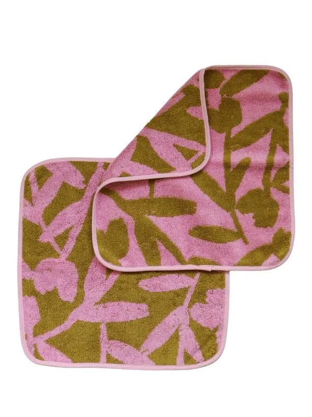 Abstract Face Washer - 2 pack
