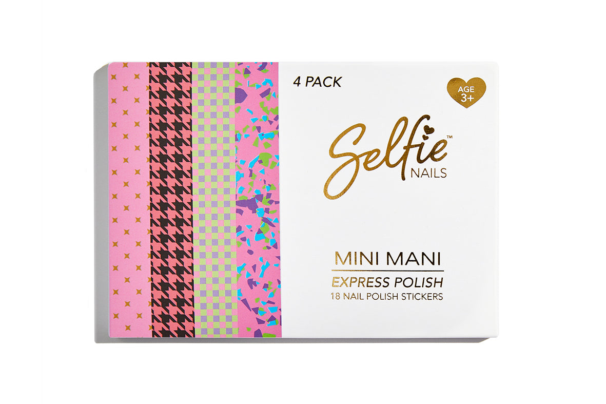 Selfie Nails - Mini Mani Pack (4 pack)