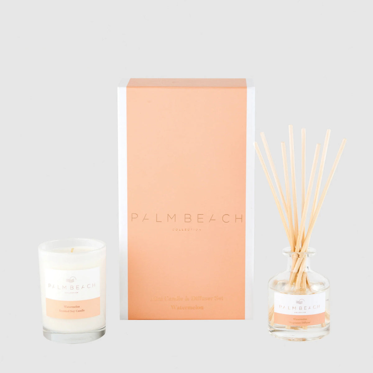 Mini Candle & Diffuser Set - Watermelon