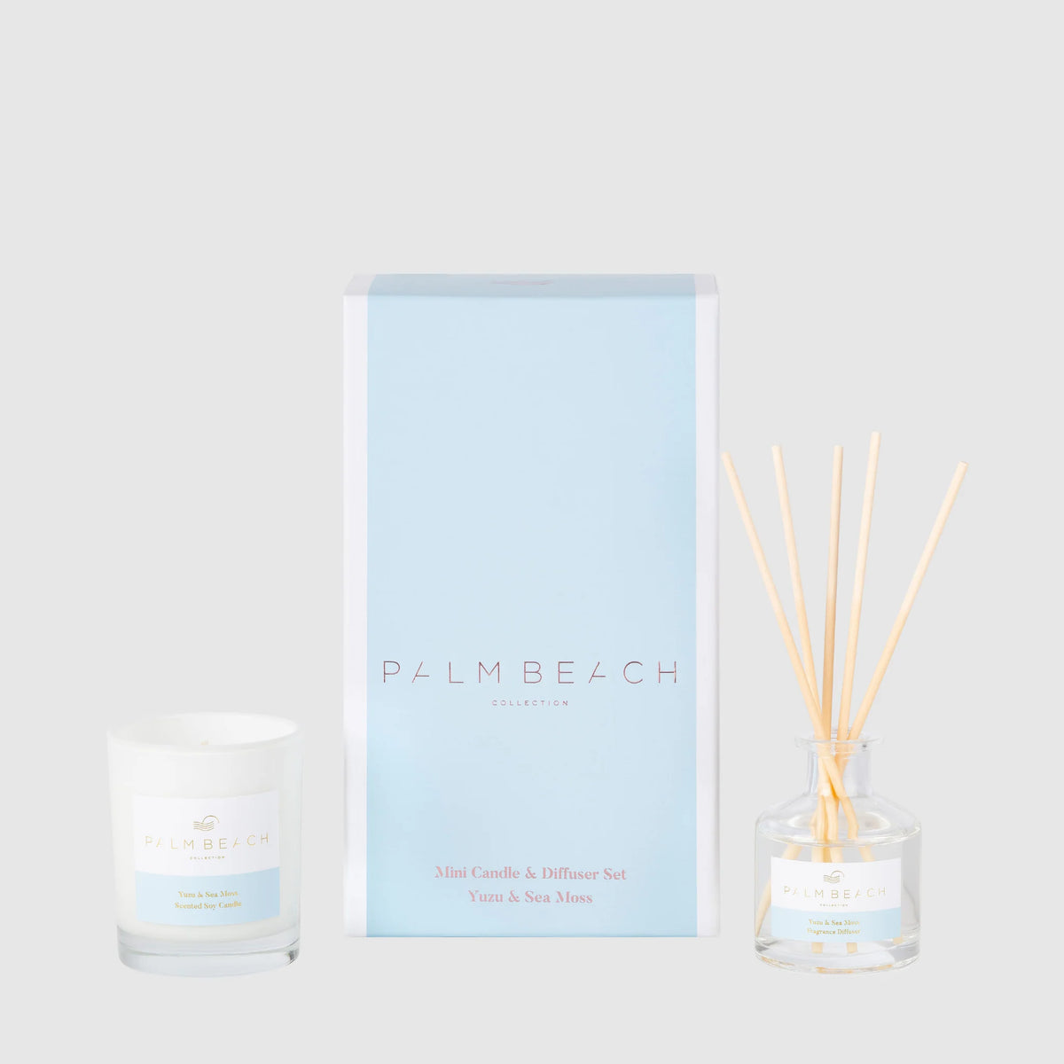 Mini Candle & Diffuser Set - Yuzu & Sea Moss