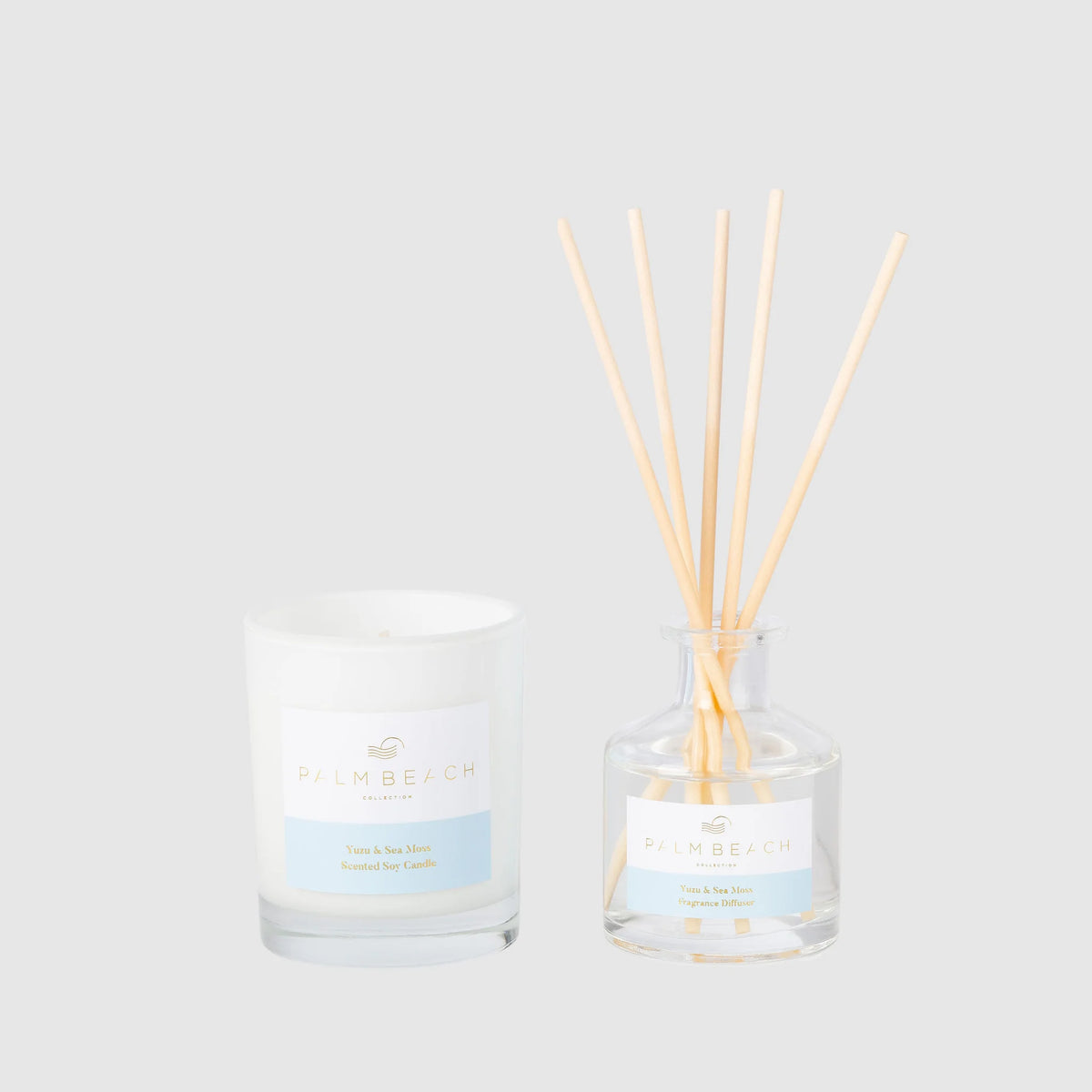 Mini Candle & Diffuser Set - Yuzu & Sea Moss