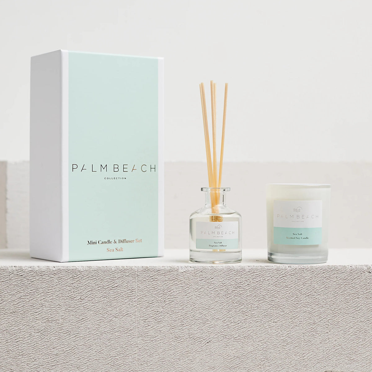 Mini Candle & Diffuser Set - Sea Salt