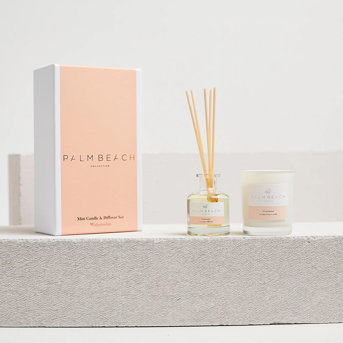 Mini Candle & Diffuser Set - Watermelon
