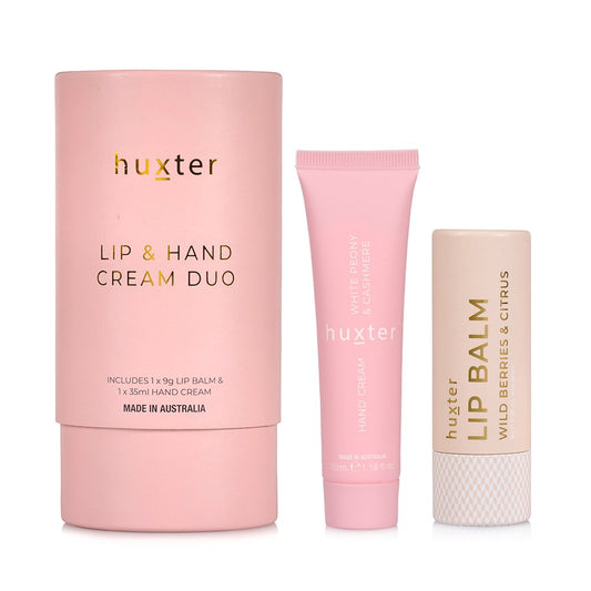 Lip & Hand Therapy Duo - Pink (White Peony & Cashmere)