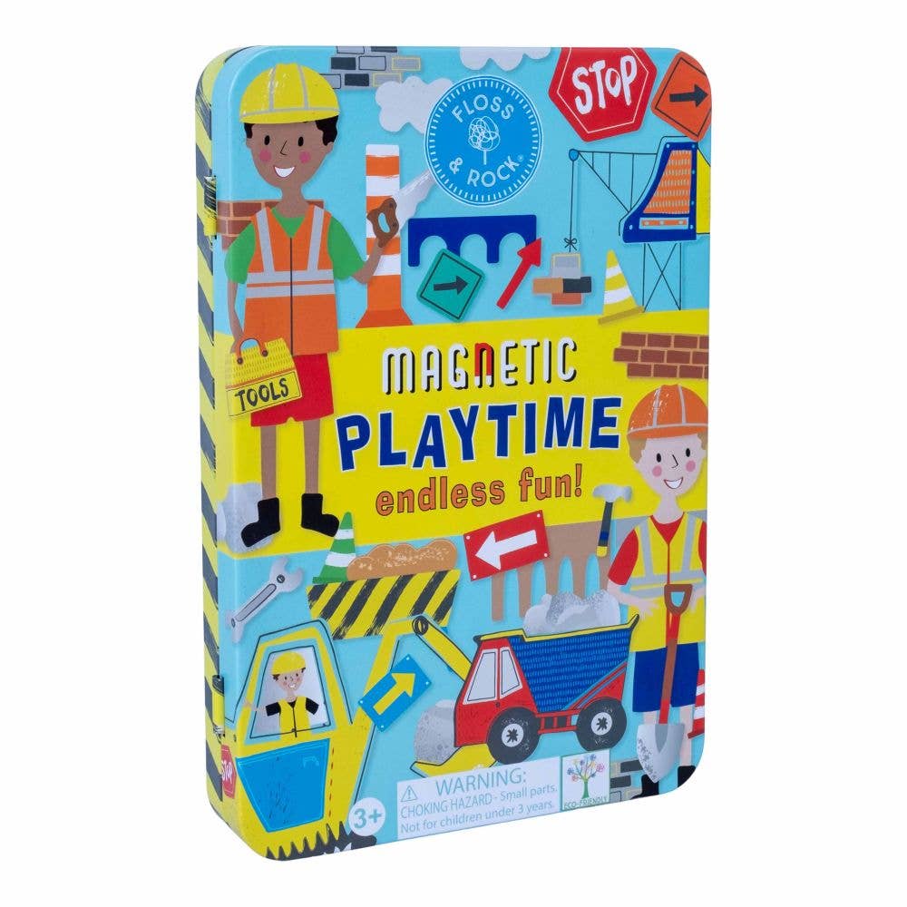 Floss & Rock Magnetic Playtime - Construction