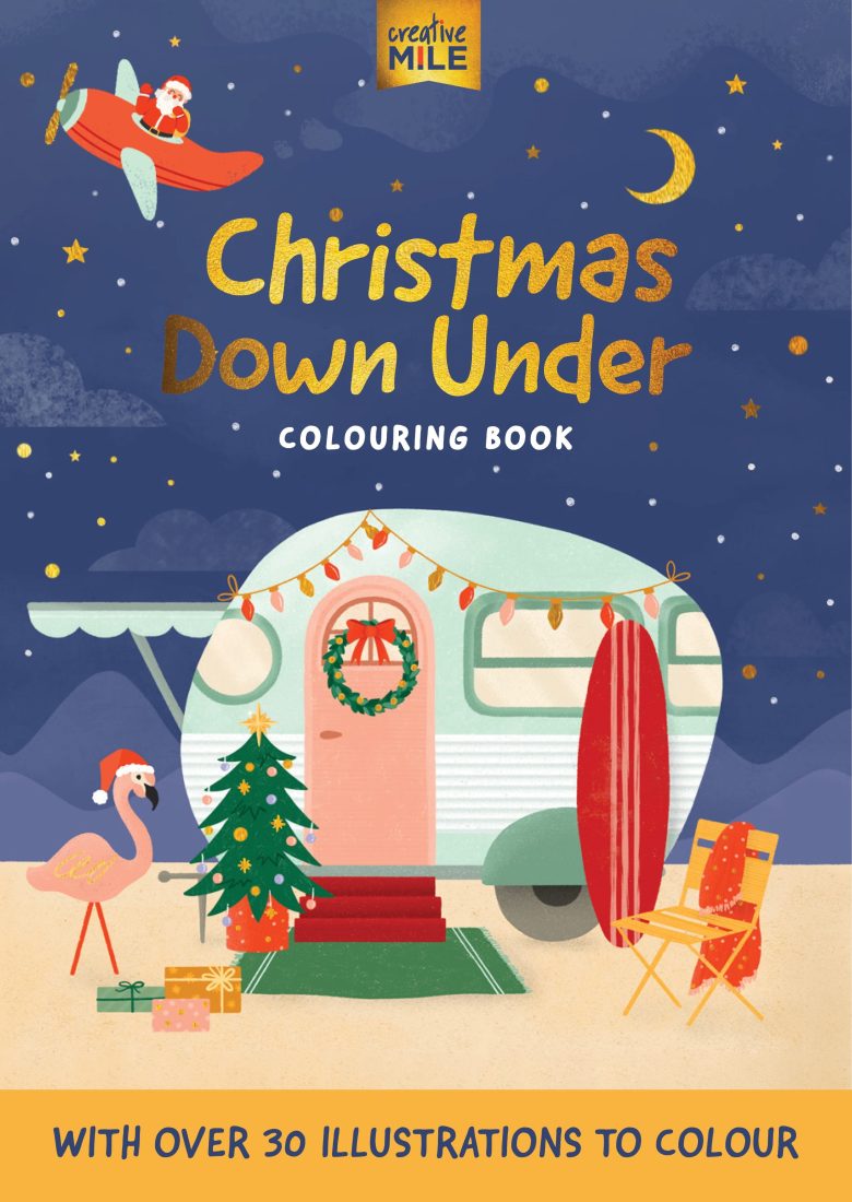 Christmas Down Under Colouring Book