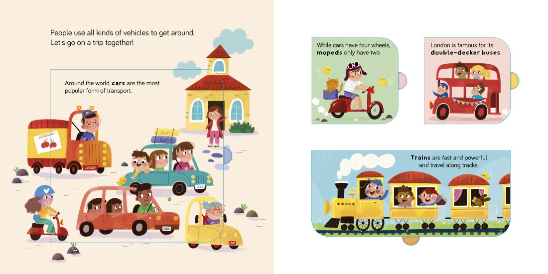 Lift The Flap - Fun Facts: Vehicles