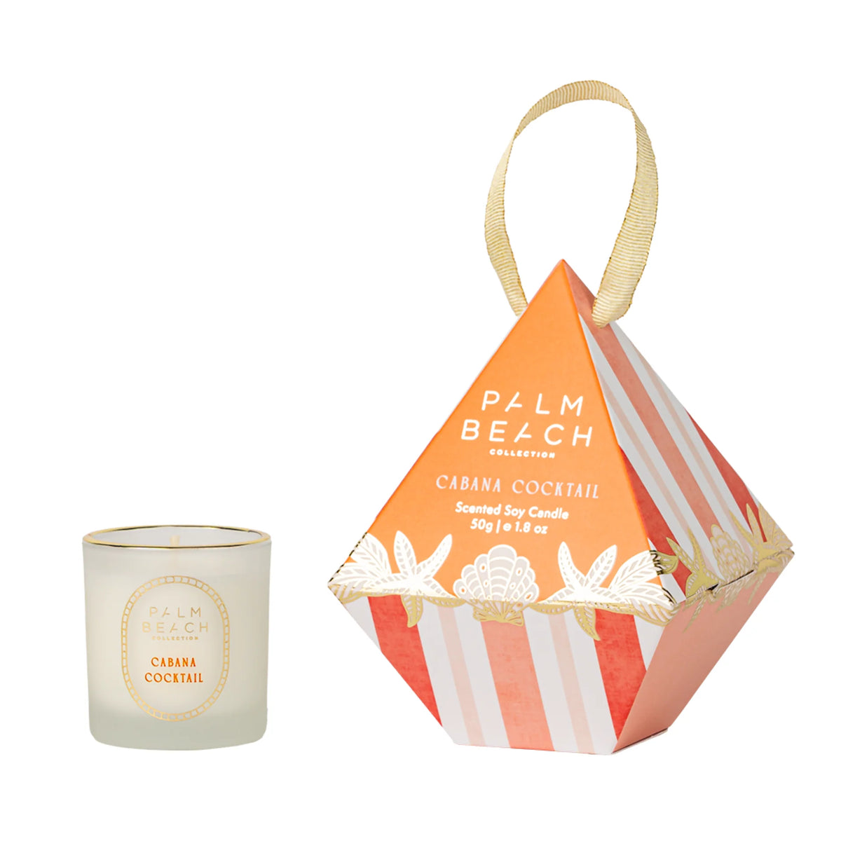 Cabana Cocktail Mini Candle Hanging Bauble