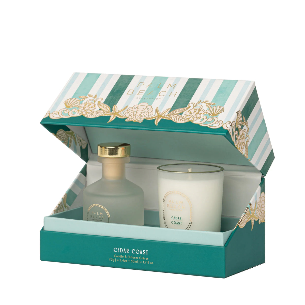 Cedar Coast Candle & Diffuser Set