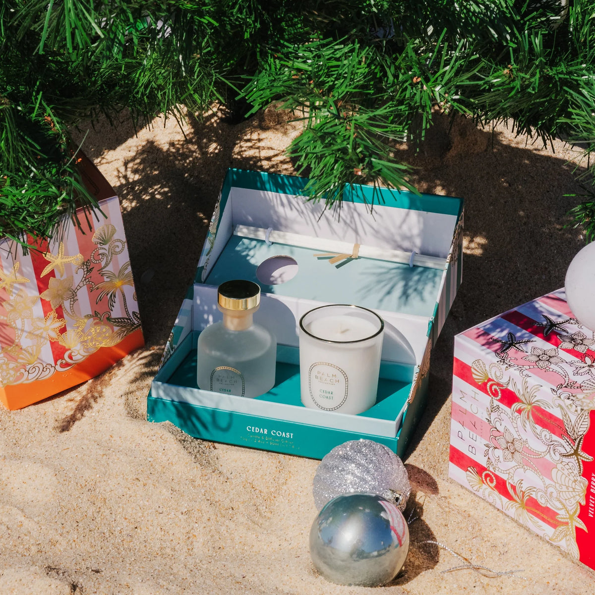 Cedar Coast Candle & Diffuser Set