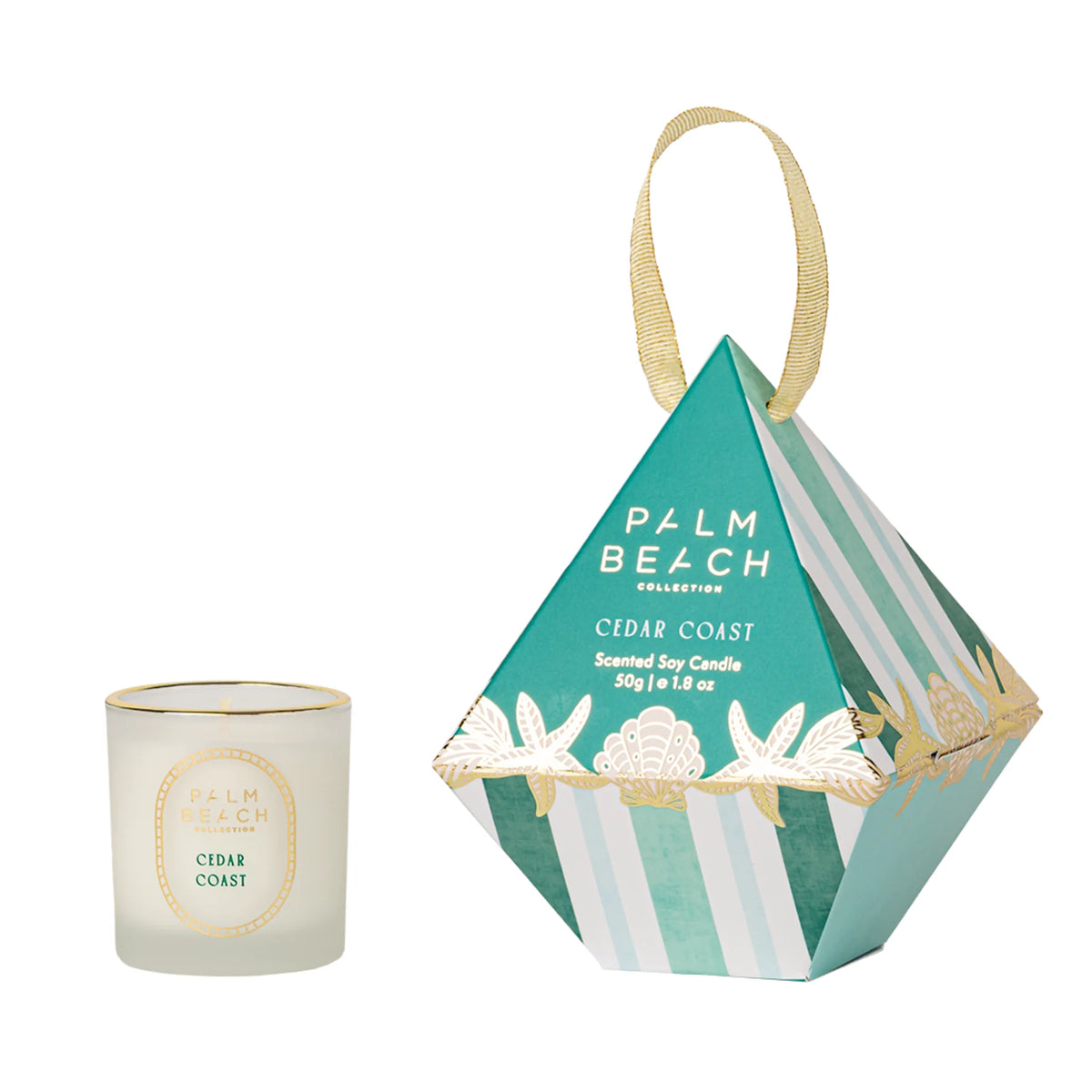 Cedar Coast Mini Candle Hanging Bauble