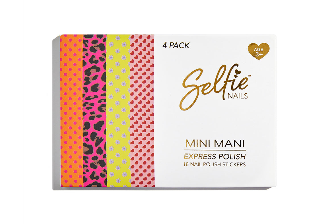 Selfie Nails - Mini Mani Pack (4 pack)