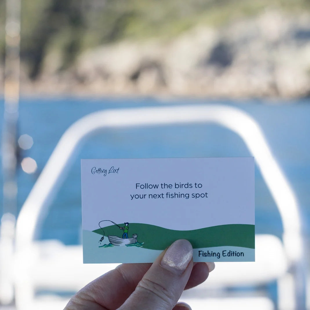 Getting Lost Travel Game - Fishing Edition