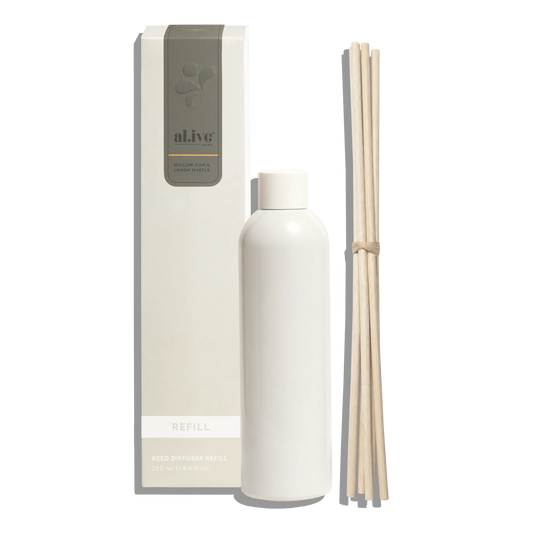 Reed Diffuser Refill (Willow Gum & Lemon Myrtle)