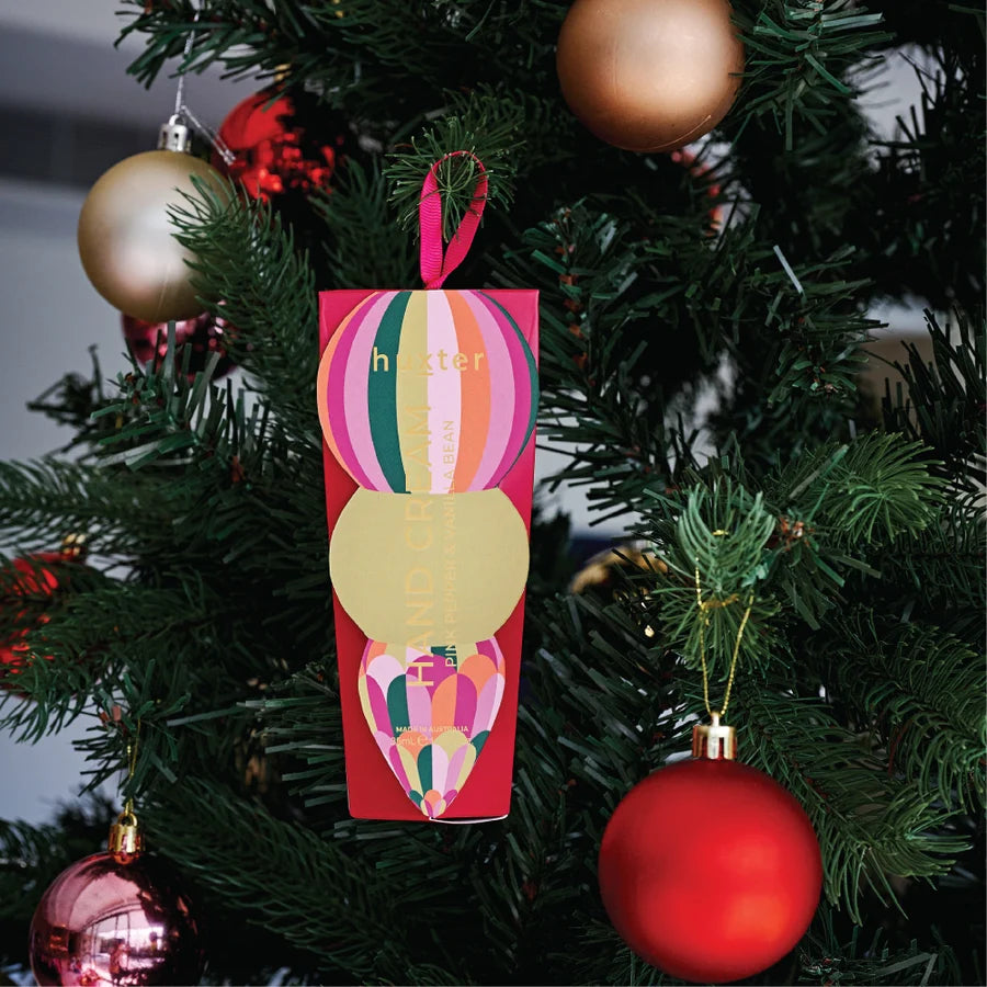 Hanging Hand Cream - Stripes - Pink Pepper & Vanilla Bean