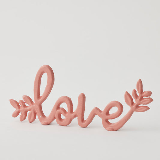 Love Sculpture Pink