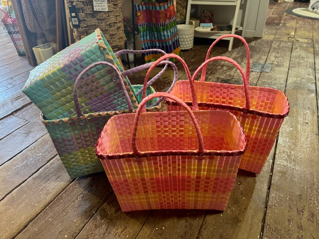 Lifestyle Recycled Plastic Market baskets (Medium)