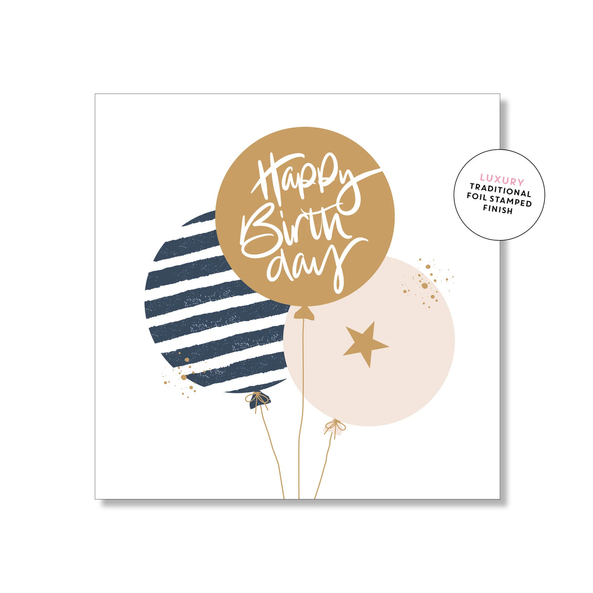 Card - Classic Birthday Balloons
