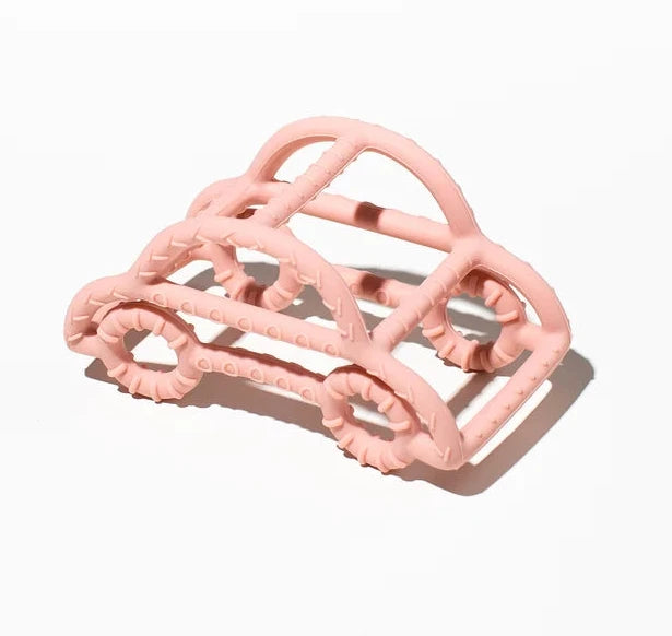 Teether Car Pink
