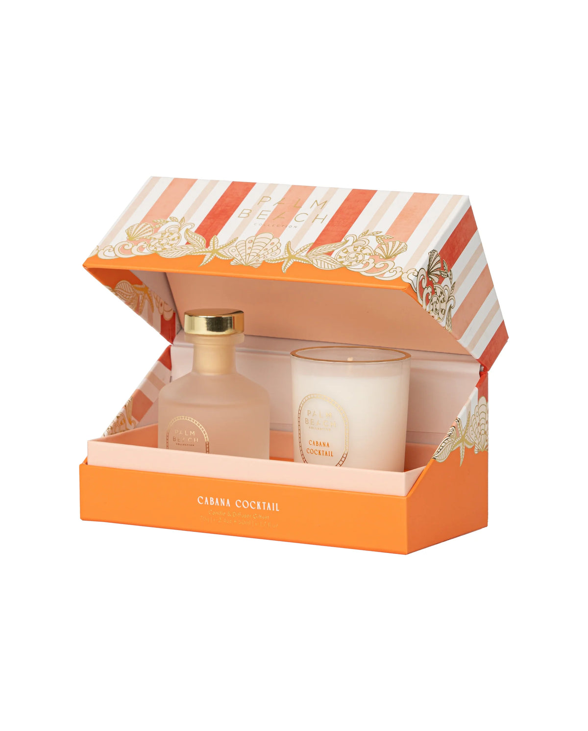 Cabana Cocktail Candle & Diffuser Set