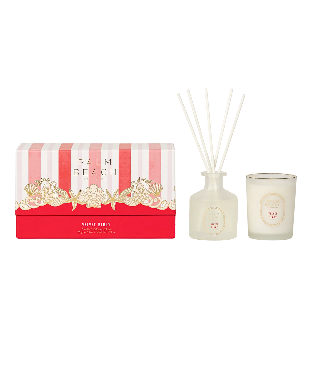 Velvet Berry Candle & Diffuser Set