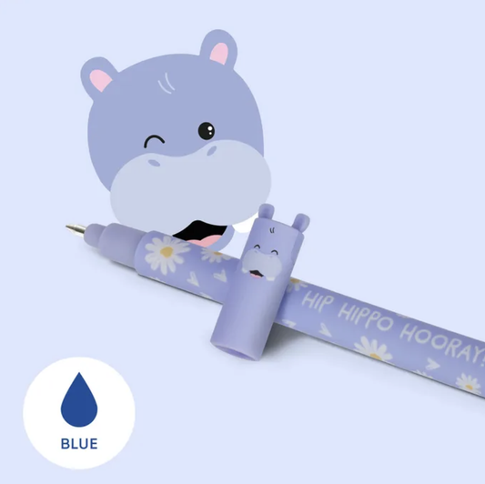 Erasable Gel Pen - Hippo
