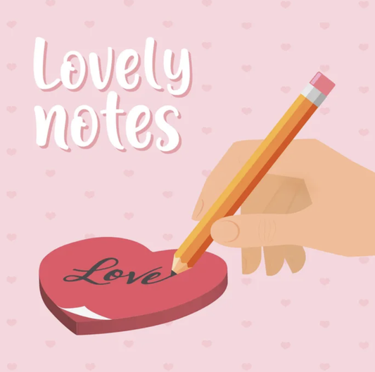 Lovely Notes - Adhesive notepad