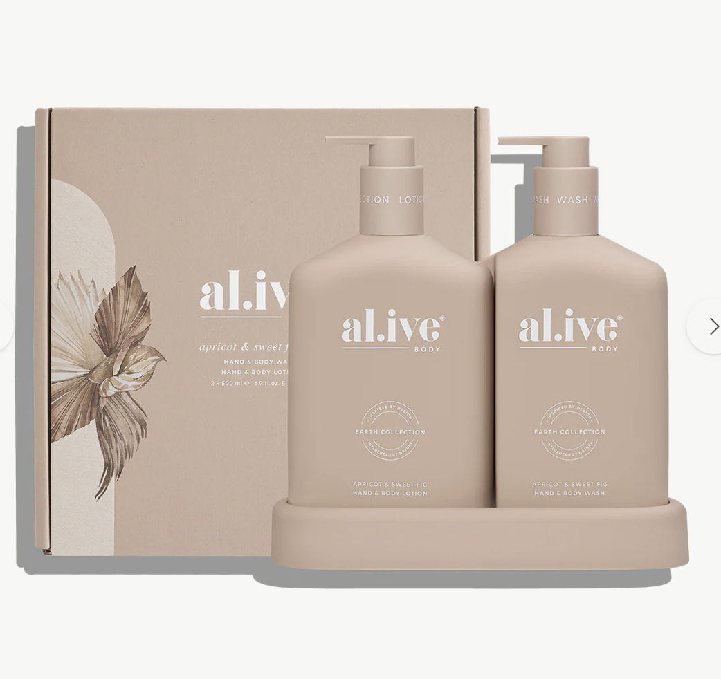 Wash & Lotion Duo - Apricot & Sweet Fig